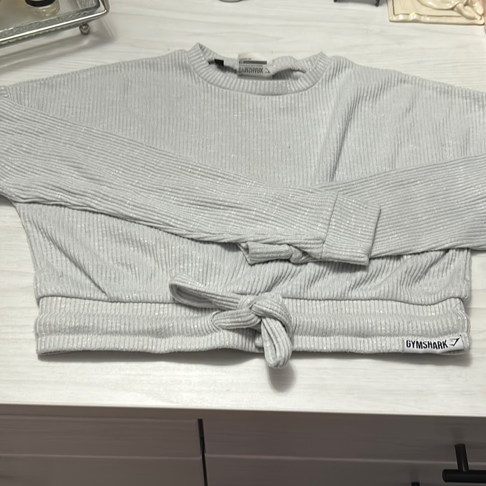 Gym shark long sleeve top